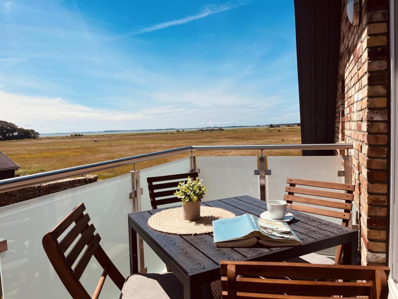 Holmblick - Boddenblick, Balkon, 2 Schlafzimmer, 4 Personen Born Eksteriør bilde